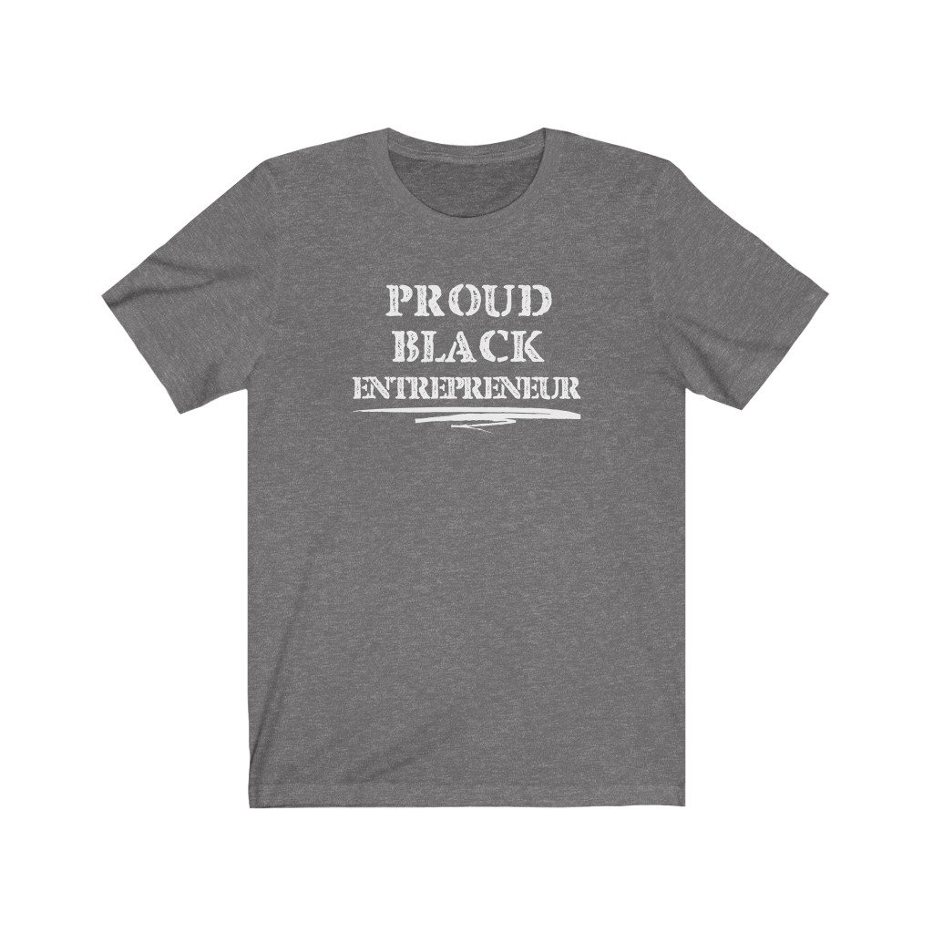 Proud Black Entrepreneur T-Shirt | Melanin African American Entrepreneur Success Human Rights Business Owner Gift, Soft black blue - Image 2