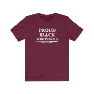 Proud Black Entrepreneur T-Shirt | Melanin African American Entrepreneur Success Human Rights Business Owner Gift, Soft black blue
